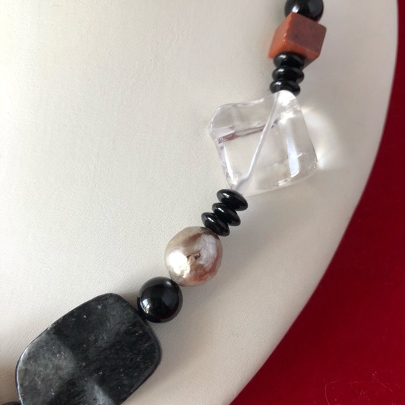 AD LOPEZ Mixed Stone Necklace - Picture 2 of 4